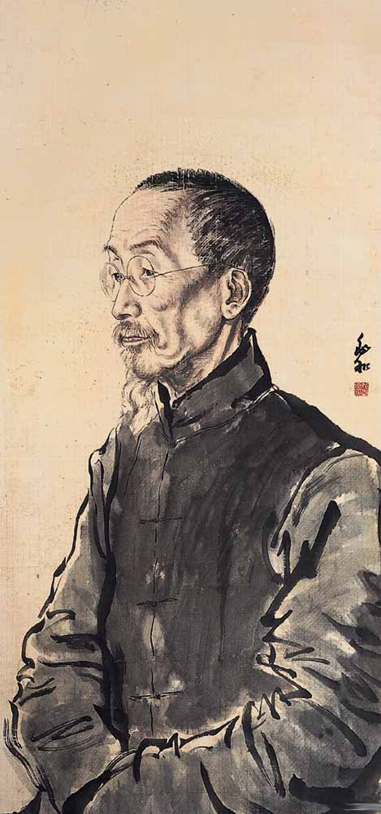 蒋兆和人物画选